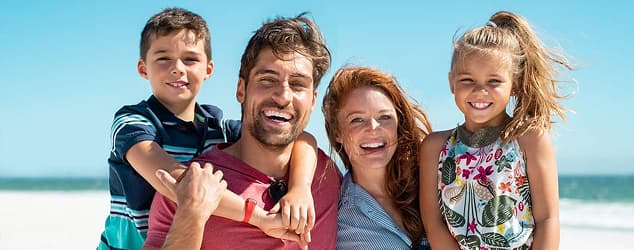 image with happy family